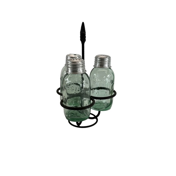 Vintage Salt, Pepper, Toothpick Holder with holder/caddy - Picture 9 of 9